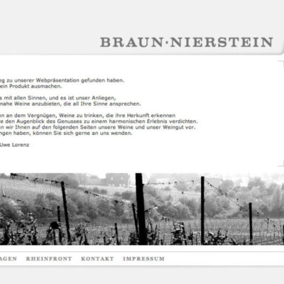 Weingut Braun Nierstein
