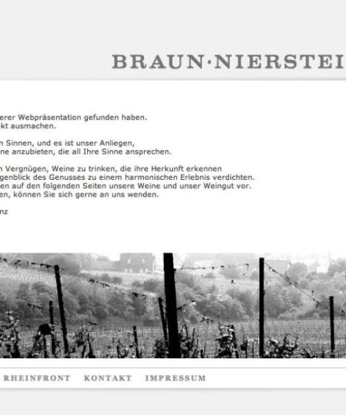 Weingut Braun Nierstein