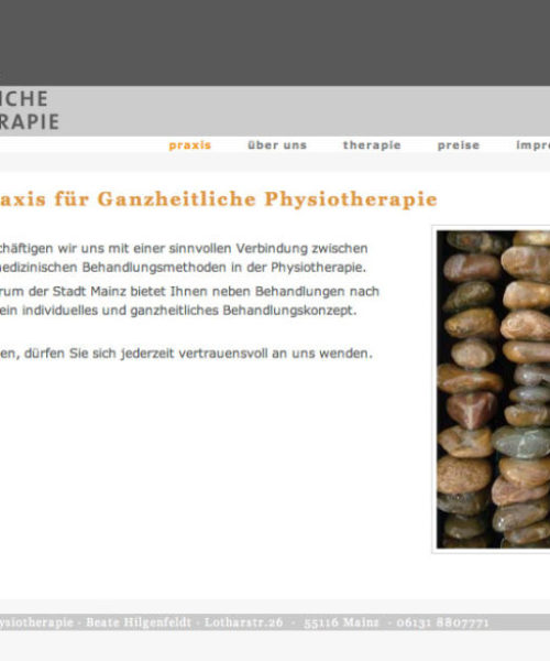 Ganzheitliche Physiotherapie