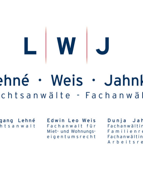 Lehné | Weis | Jahnke - Rechtsanwälte · Fachanwälte