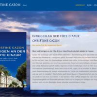 Christine Cazon - Autorenwebsite